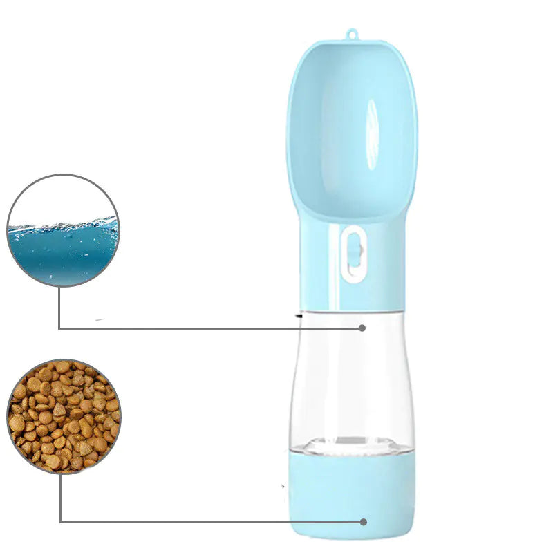 Portable Leak-Proof Dog Water Bottle and Bowl
